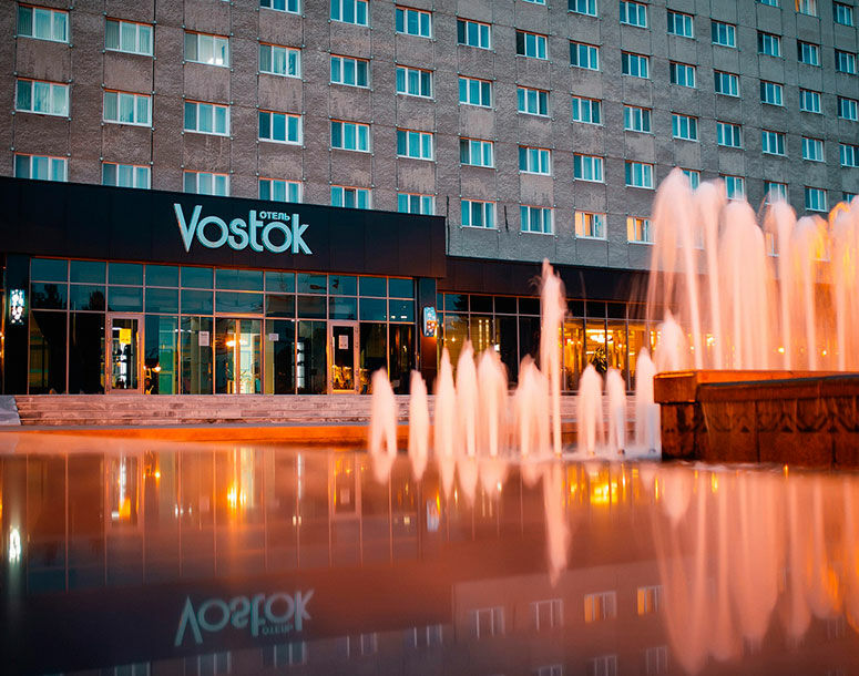 Vostok Hotel Tiumen Exterior foto